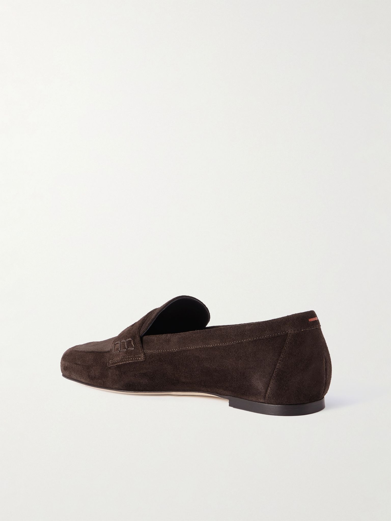 Lana suede loafers Dark brown - 3