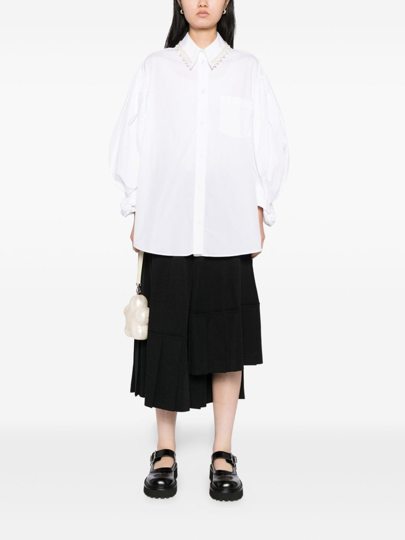 Comme des Garçons Comme des Garçons asymmetric pleated skirt outlook