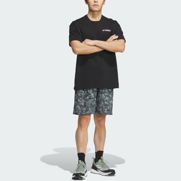 adidas National Geographic AEROREADY Graphic Tee 'Black' IS9515 - 6