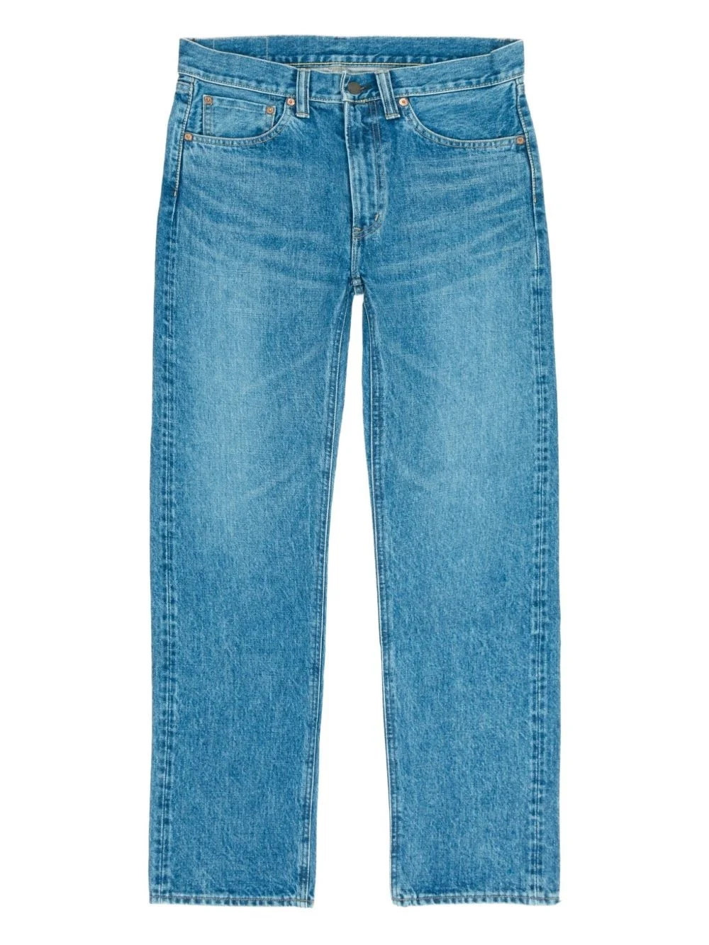 woven selvedge jeans - 1