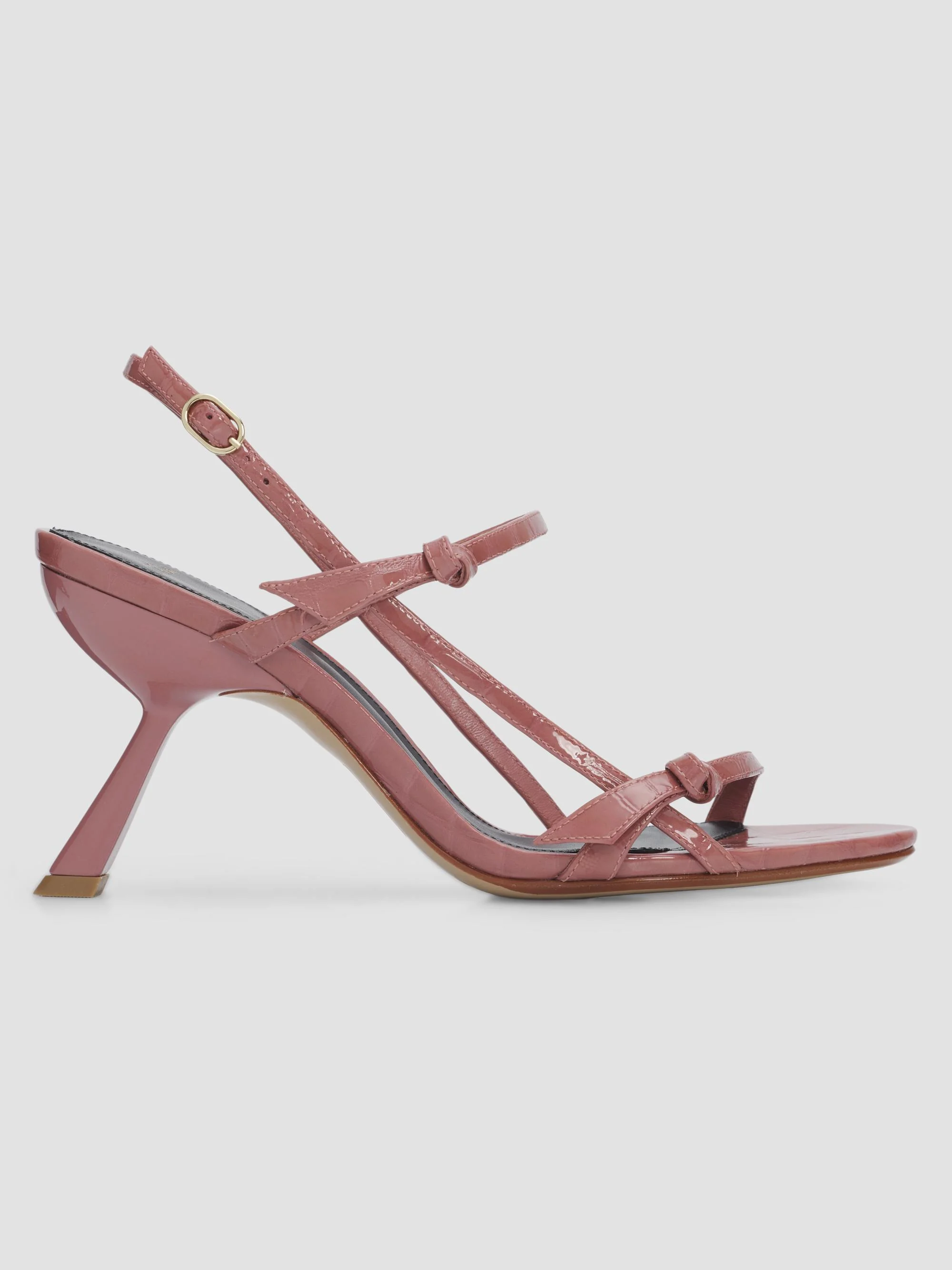 Women's Slim Clarita 85MM Cage Sandals - Clay - 1