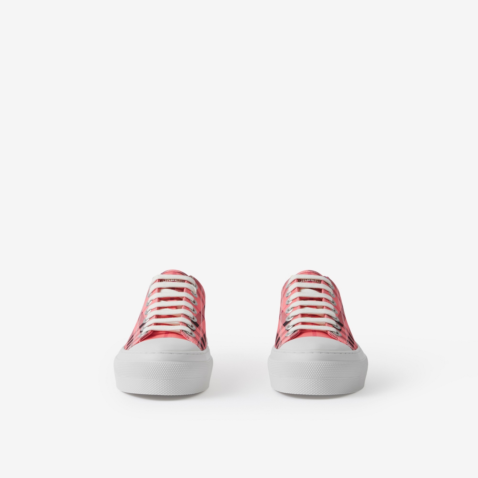 Check Cotton Sneakers - 2