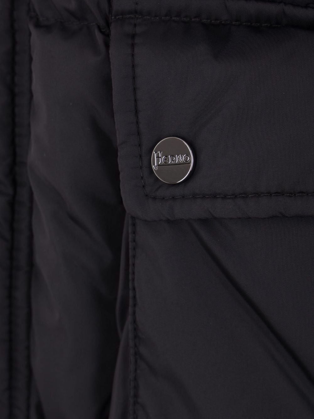 high-neck down jacket - 4