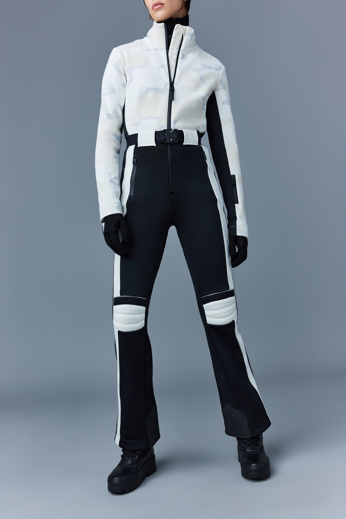 BRIE Agile-360 belted bonded fleece belted ski suit - 5
