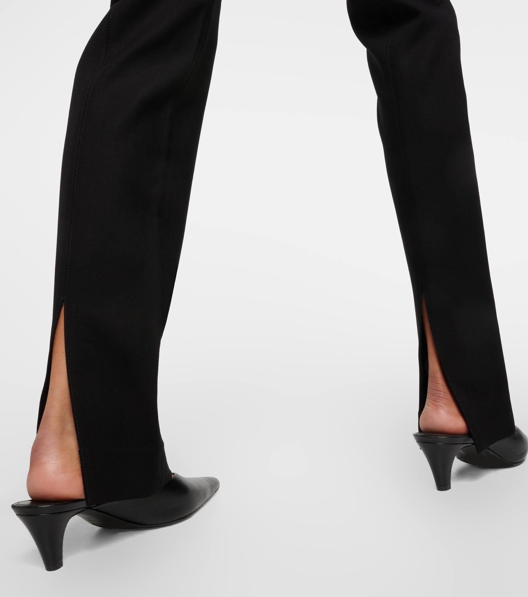 High-rise slim suit pants - 5