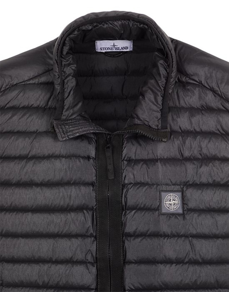 G0224 LOOM WOVEN CHAMBERS RECYCLED NYLON DOWN-TC BLACK 3