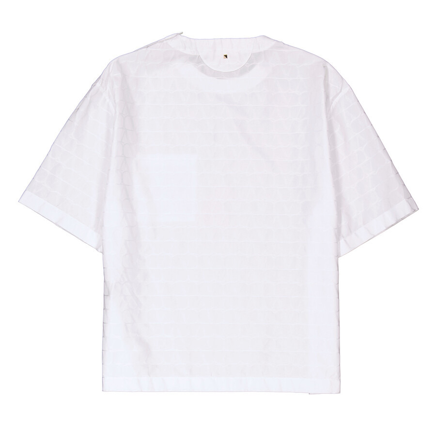 Valentino Garavani Toile Iconographe Crewneck Short-Sleeved T-Shirt - 6
