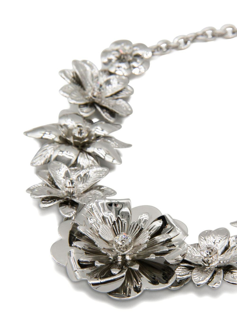 floral-embellished chain necklace 3