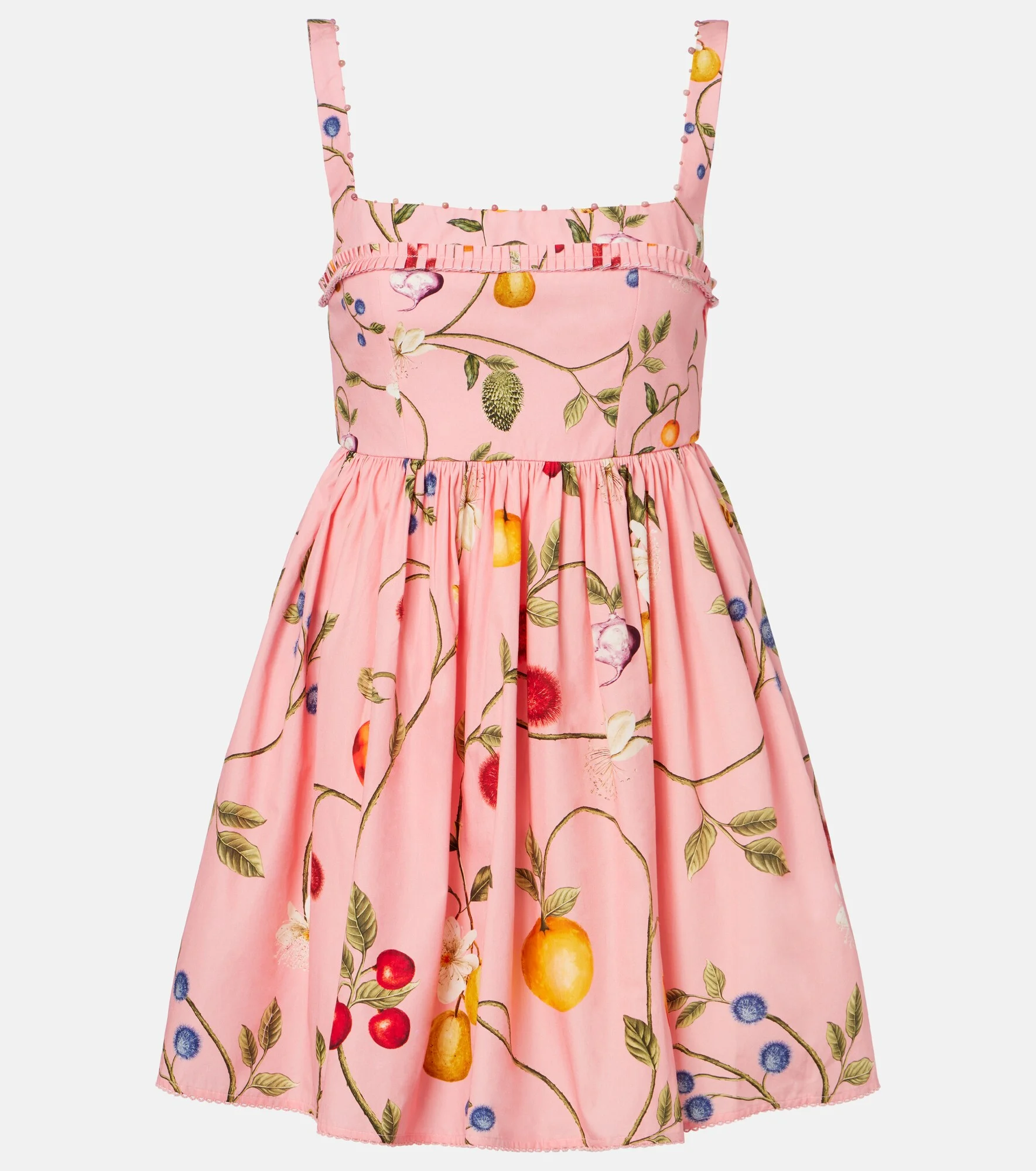 Barbara Mini printed cotton minidress - 1