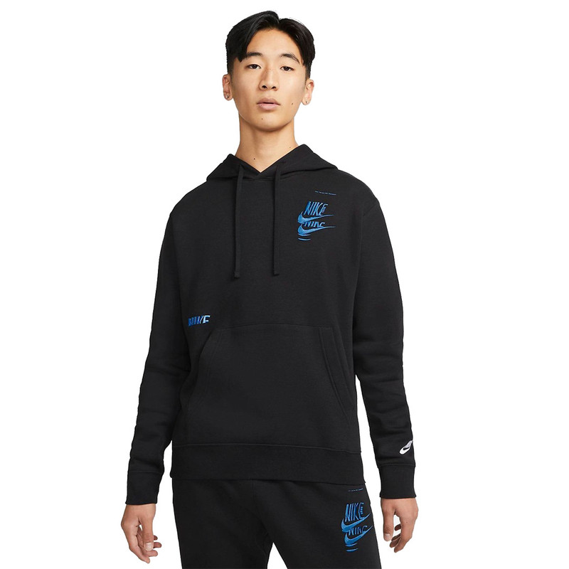 Nike Sportswear Hoodie'Black Blue' DM6874-010 - 1