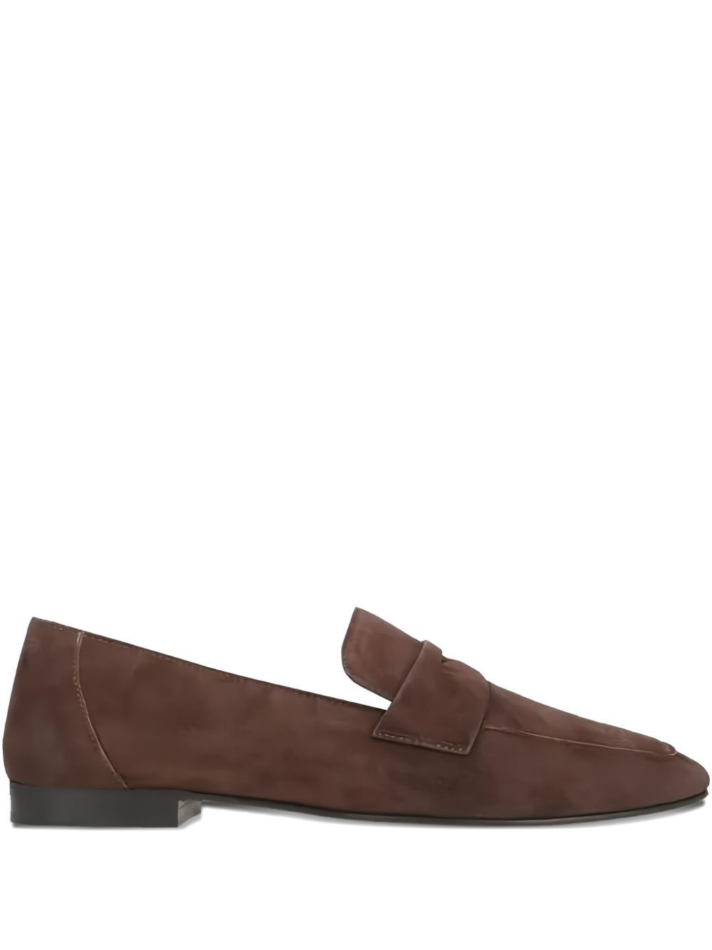 penny suede loafers - 1