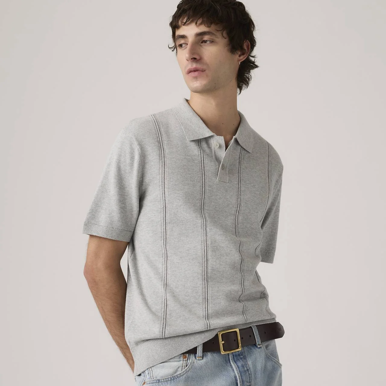 AUSTIN POLO SWEATER - 1