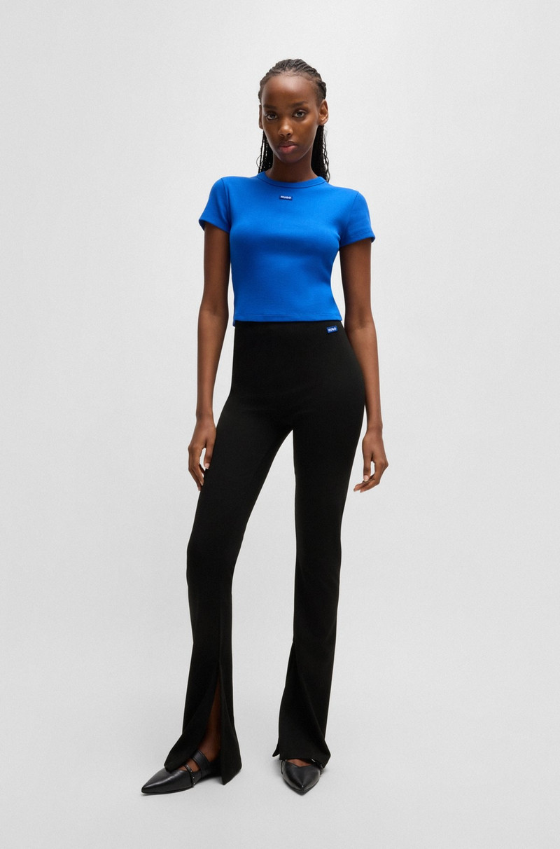 HUGO REGULAR-FIT TROUSERS IN STRETCH JERSEY outlook