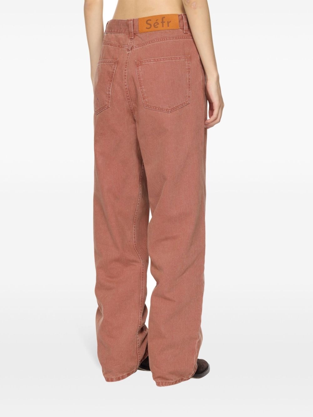 wide-leg jeans - 4