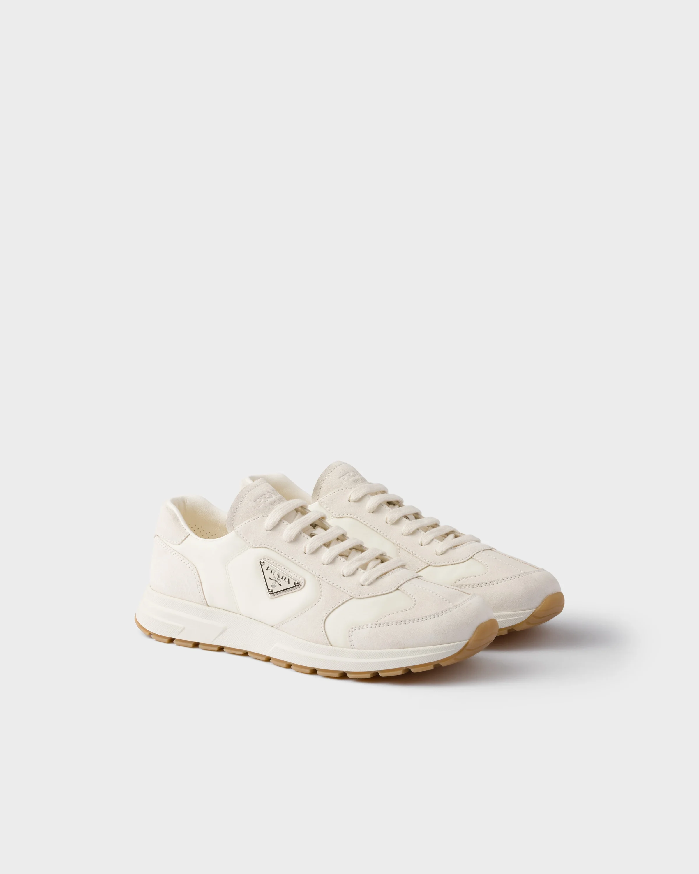 Prax suede and Re-Nylon sneakers - 1