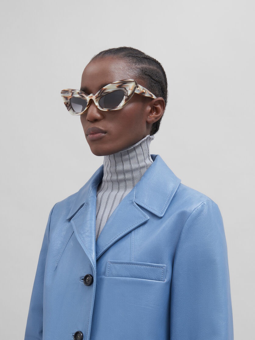 PEARLESCENT BROWN CAELICOLA SUNGLASSES - 2