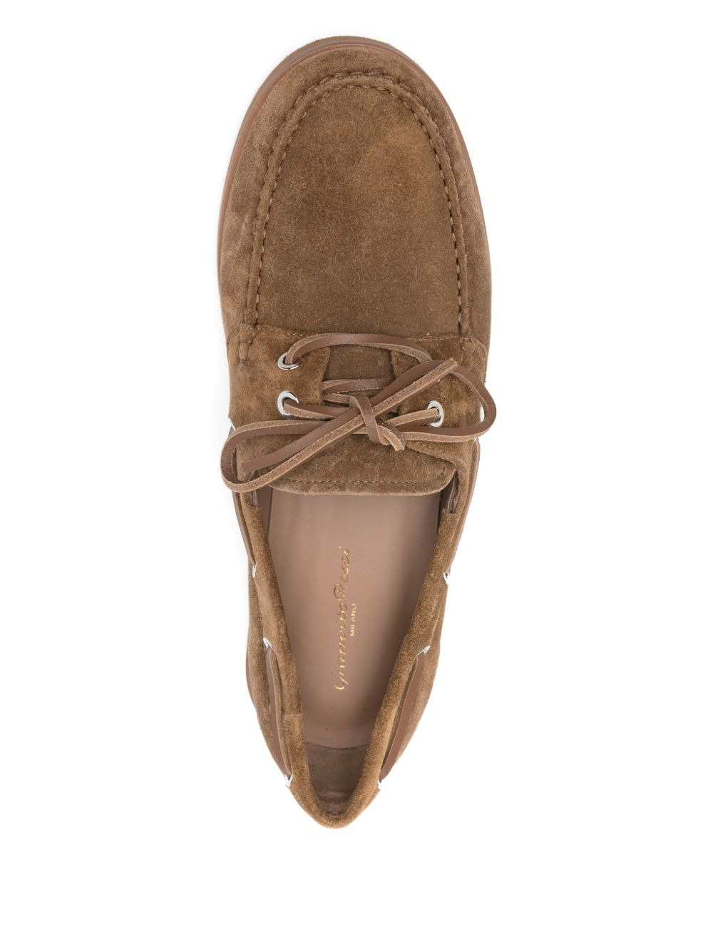 Vandée suede boat shoes - 4