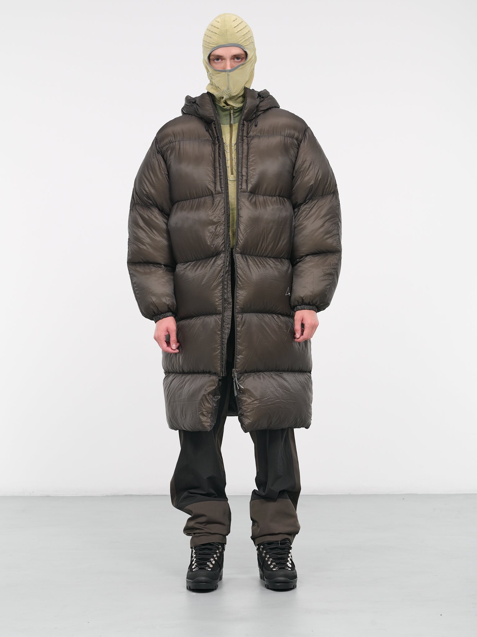 Heavy Long Down Coat - 6