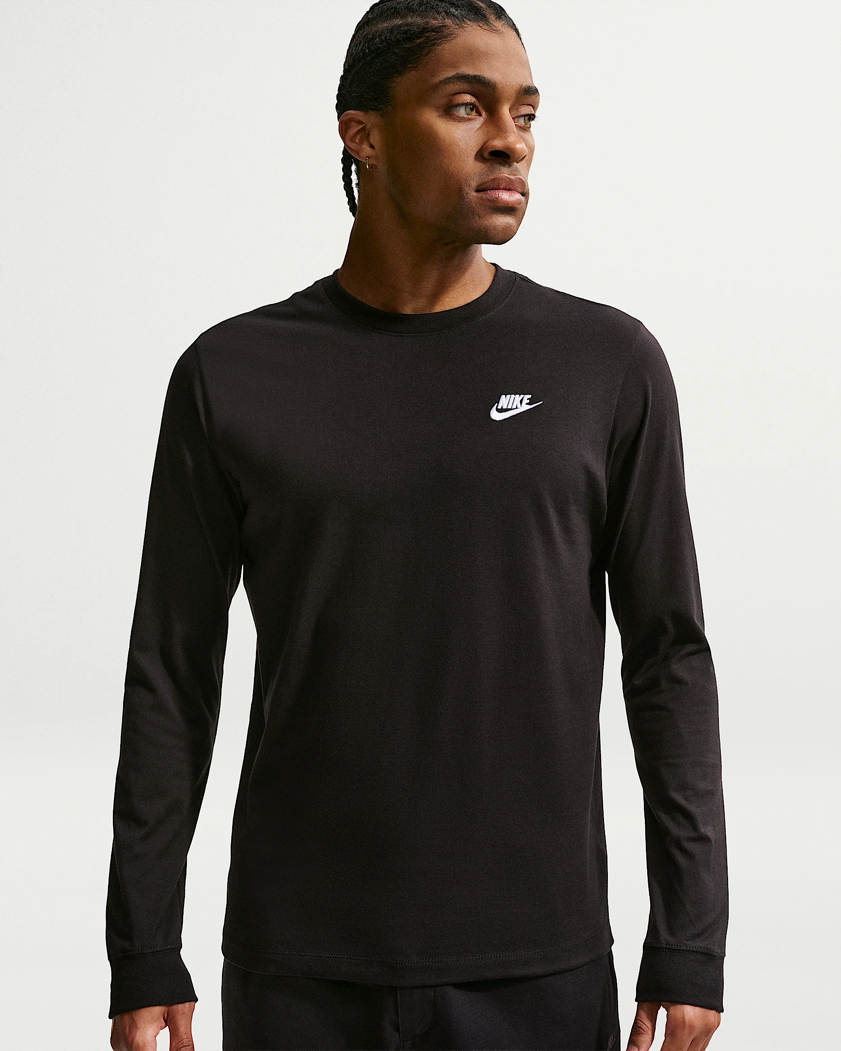 Nike Sportswear Club Men's Long-Sleeve T-Shirt - 1