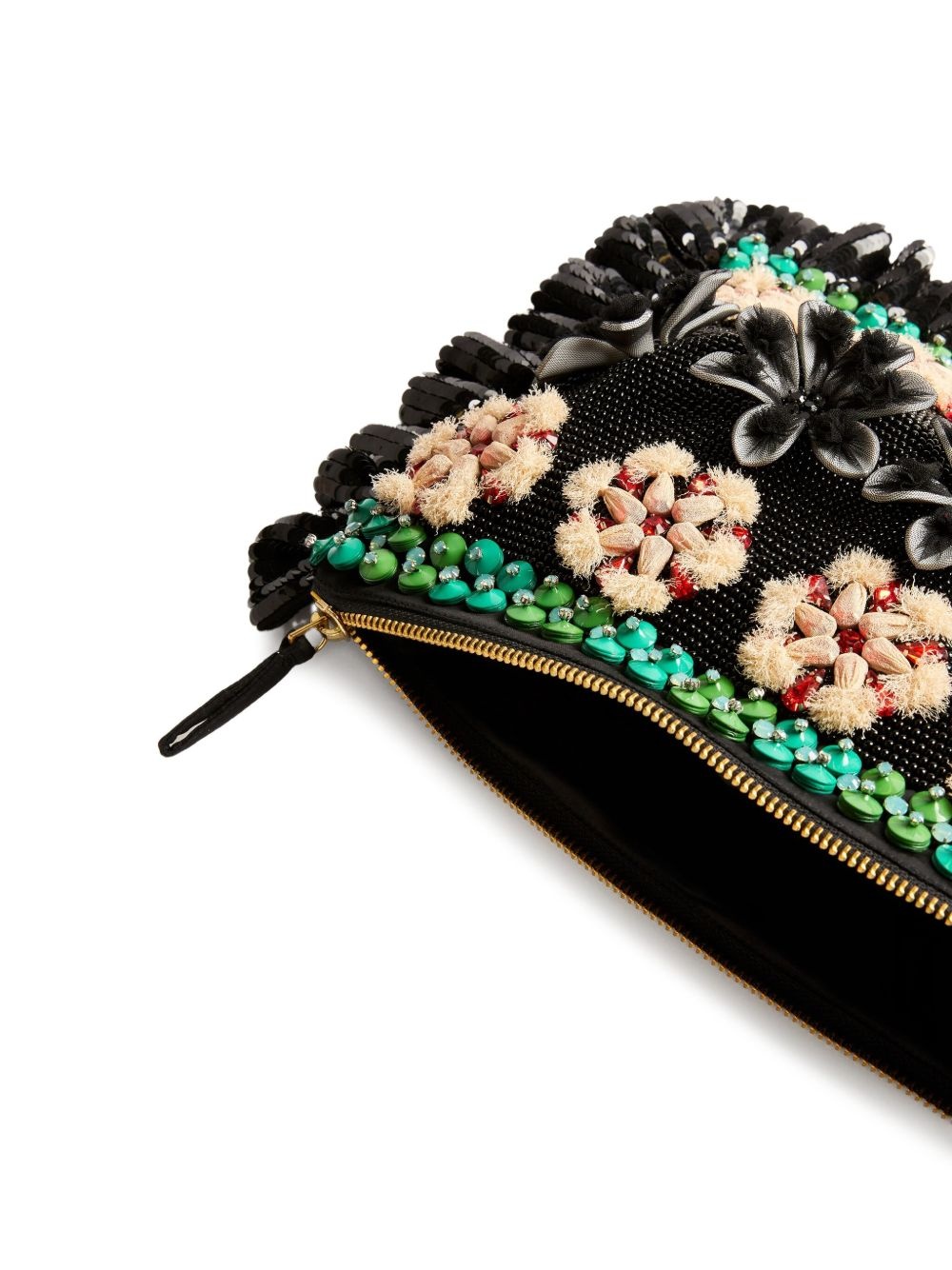 embroidered clutch bag - 4