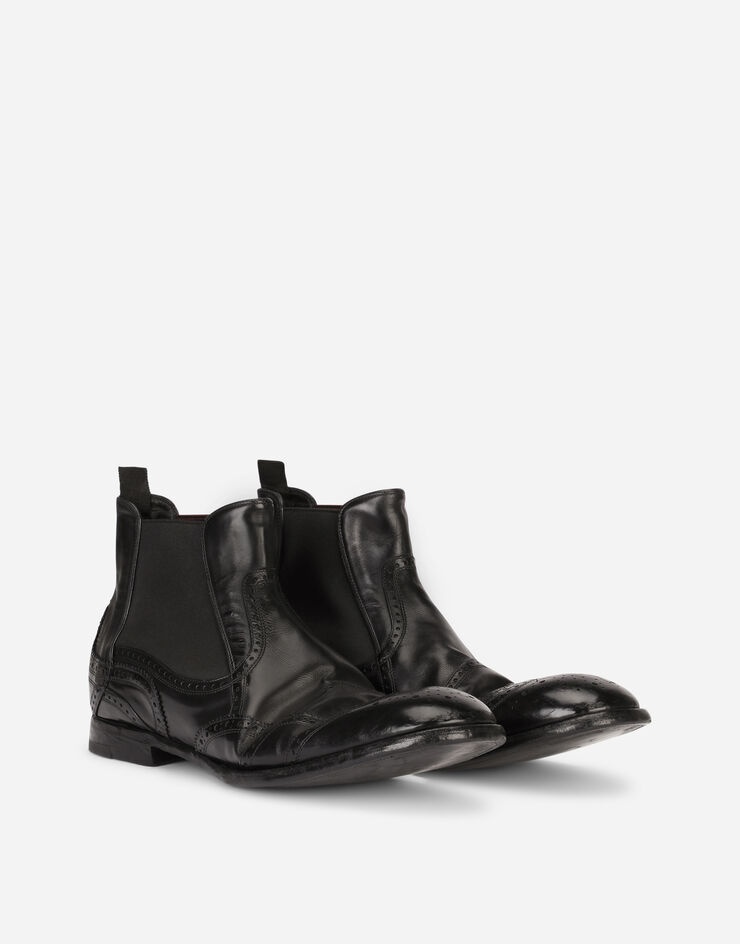 Dip-coated calfskin boots - 2