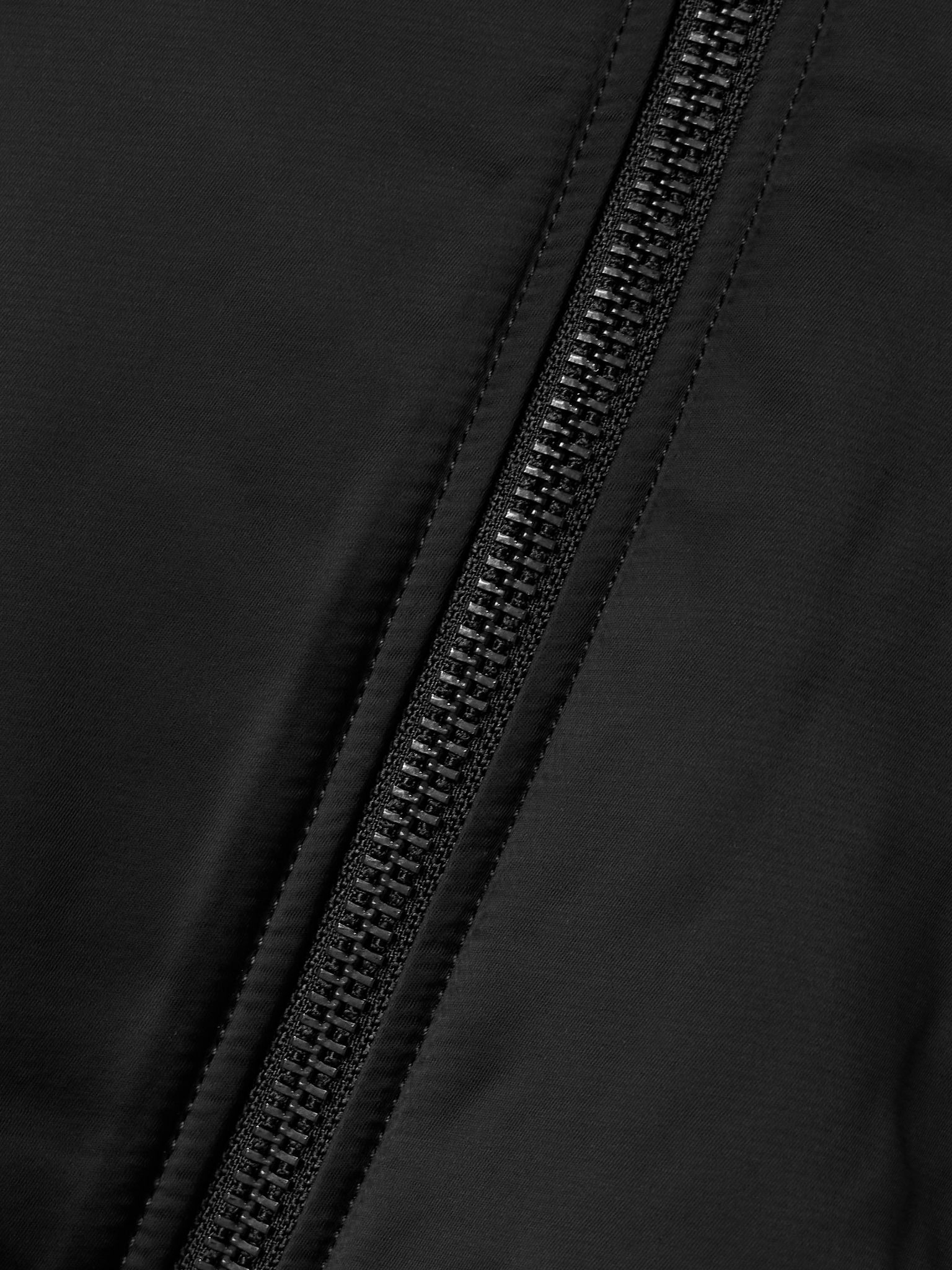+ Y-3 recycled-shell bomber jacket Black - 5