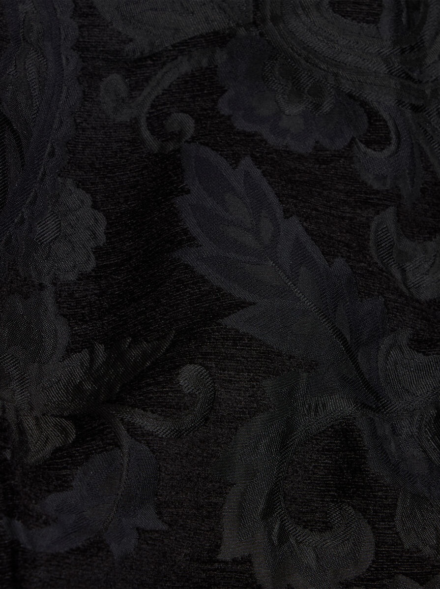 FLORAL PAISLEY EVENING TROUSERS WITH BAND DETAIL - 7