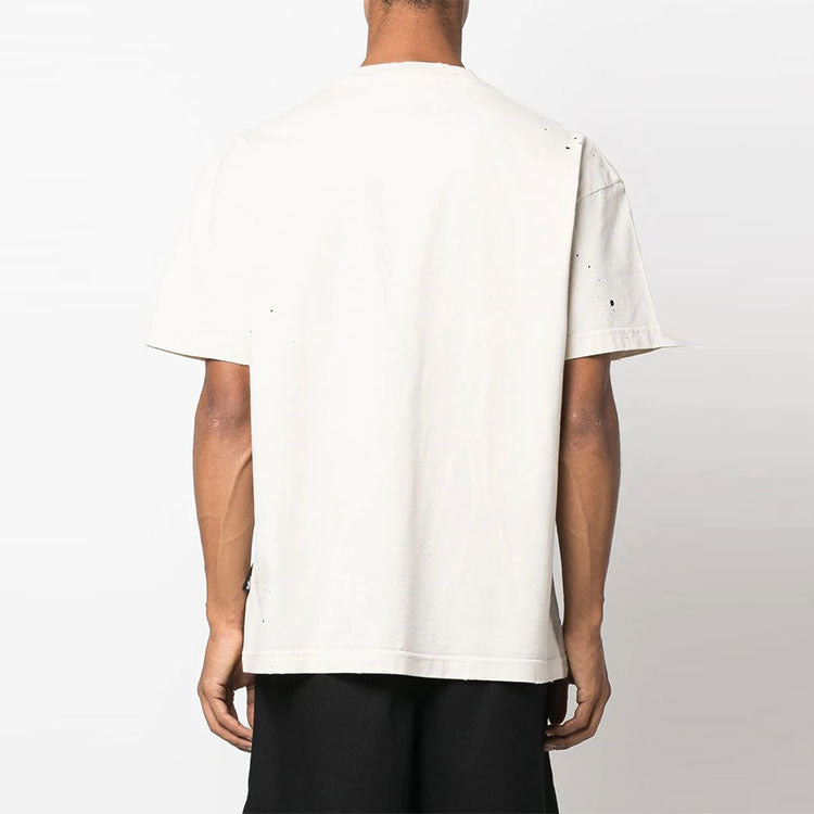 Palm Angels Fw22 GD Sunset Palm Classic T-shirt 'White' PMAA072F22JER0060310 - 2