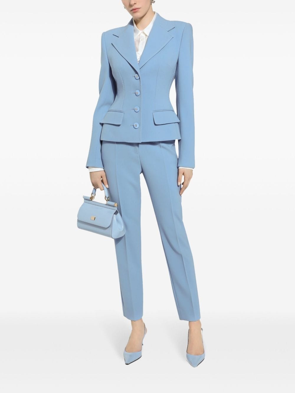 fitted buttoned jacket - 2