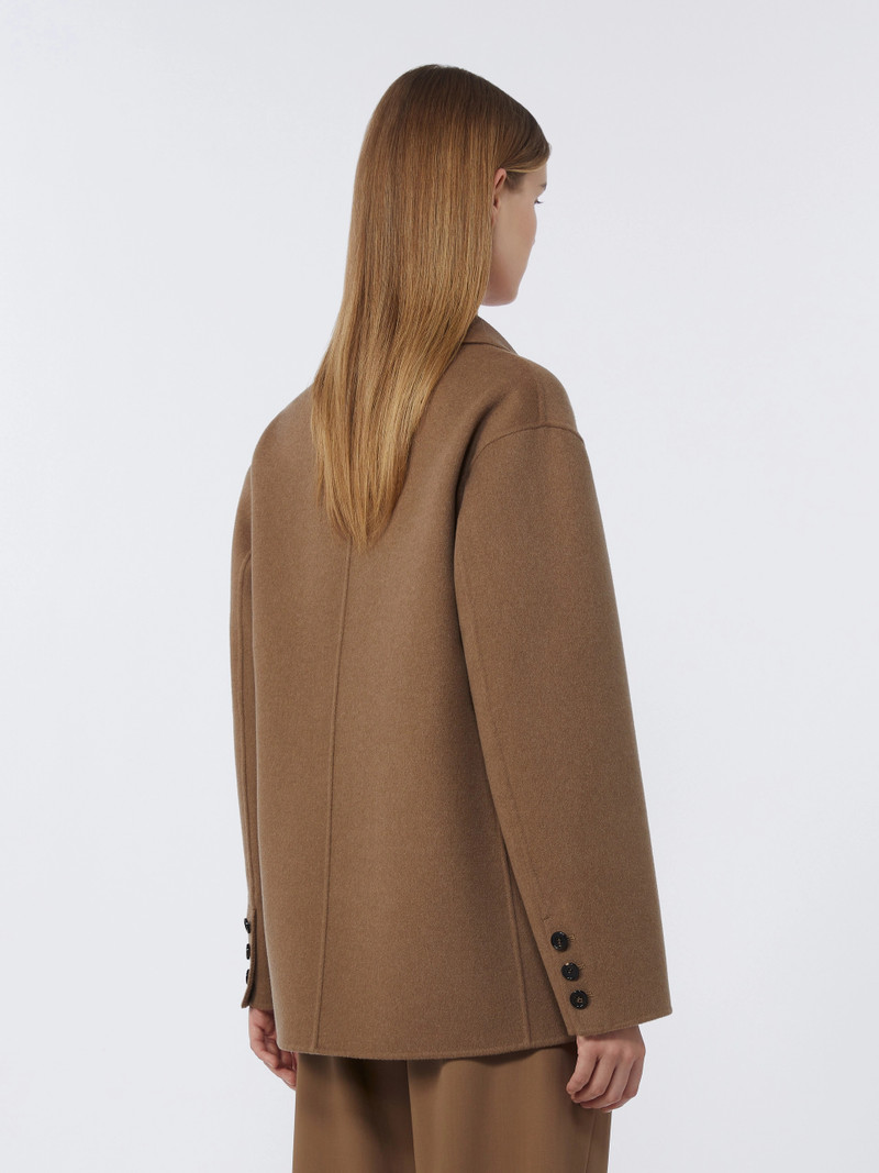 ELFI Single-breasted double-faced wool jacket - CAMEL 4