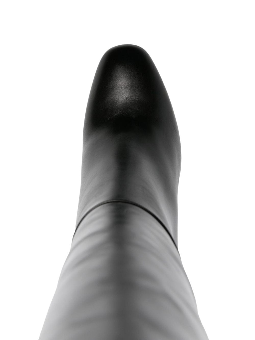 Sellier 85mm leather knee boots - 4