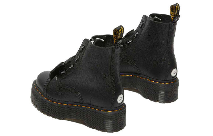 (WMNS) Dr. Martens Lazy Oaf x Sinclair Low Platform Boot 'Black Pisa' 27518001 - 3