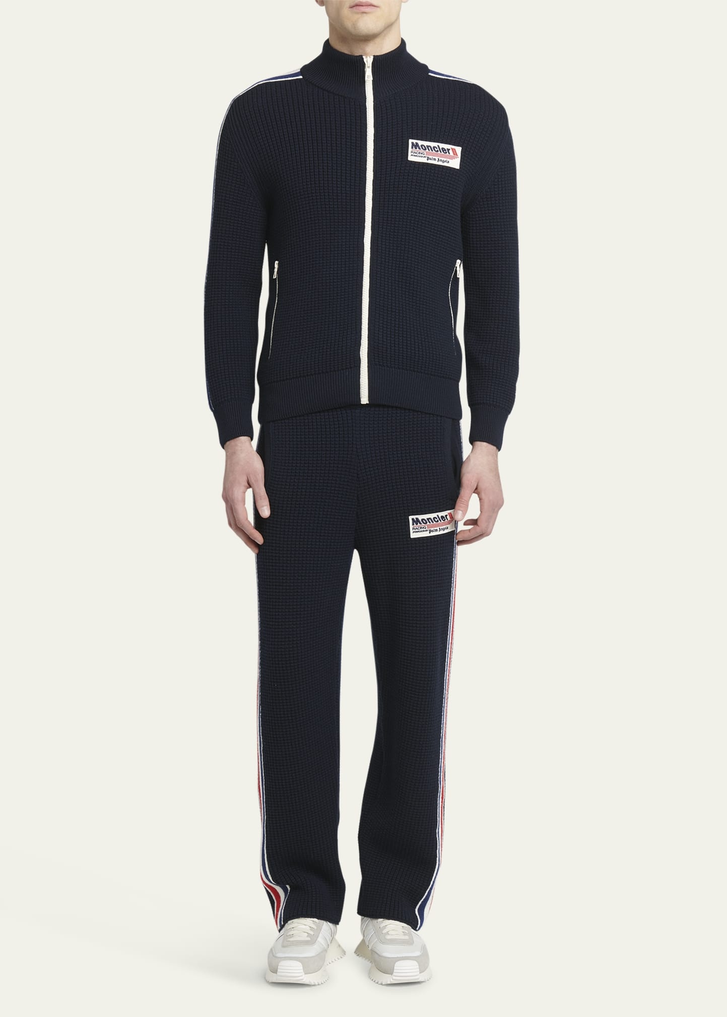 Moncler x Palm Angels Men's Striped Track Pants - 2