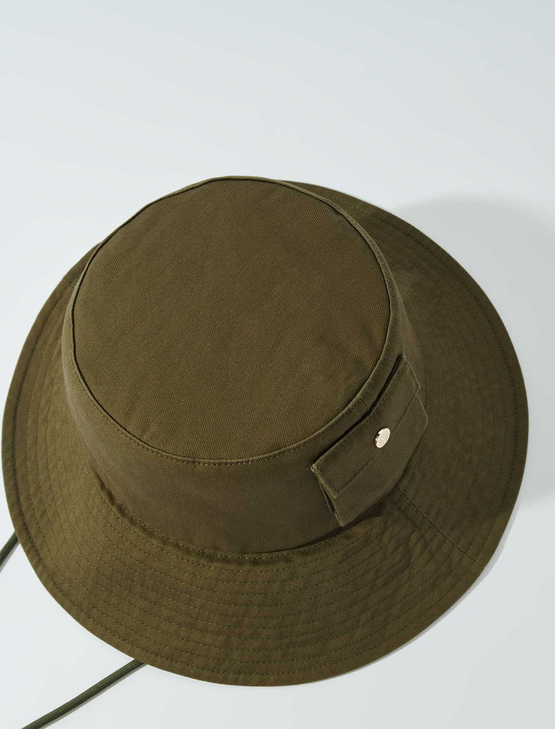 maje Beaded drawstring bucket hat outlook