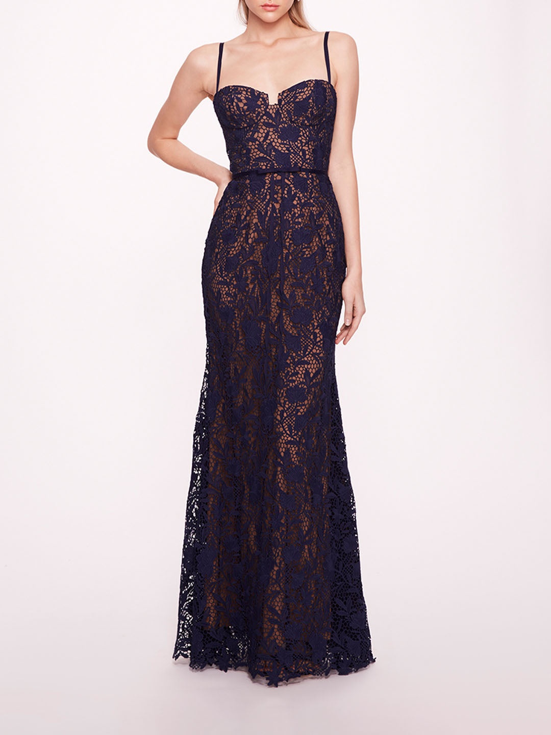 LACE MERMAID GOWN - 1