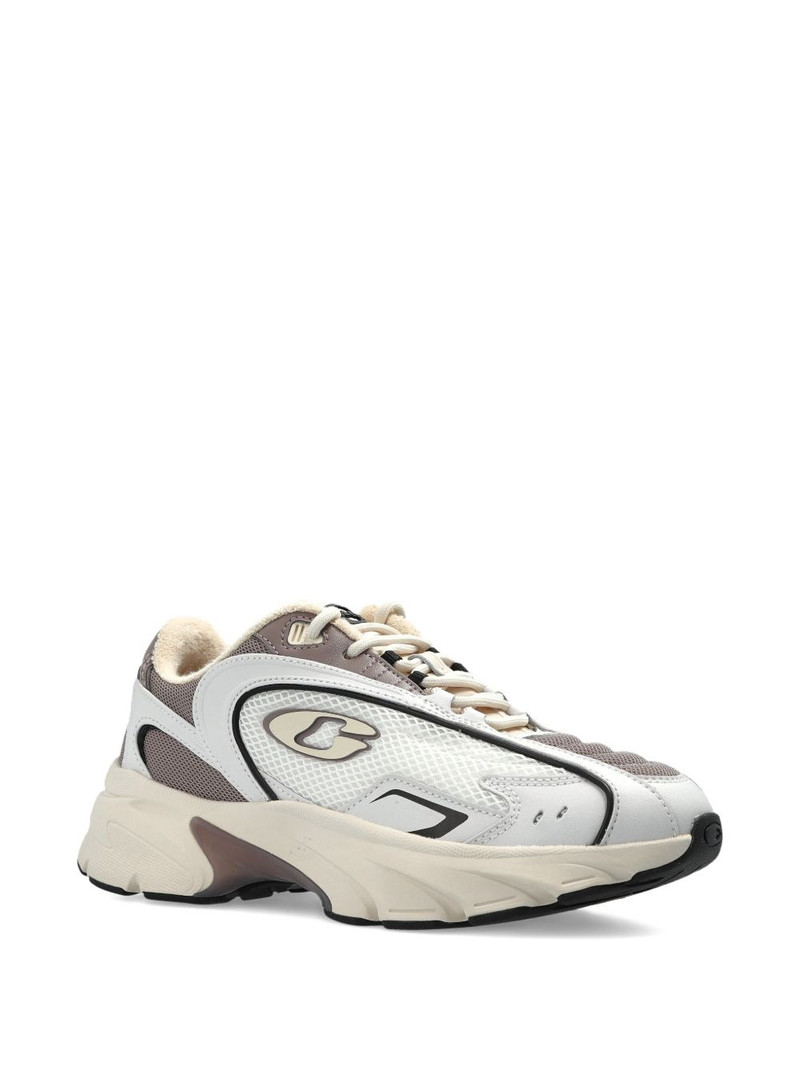 COACH panelled lace-up sneakers outlook