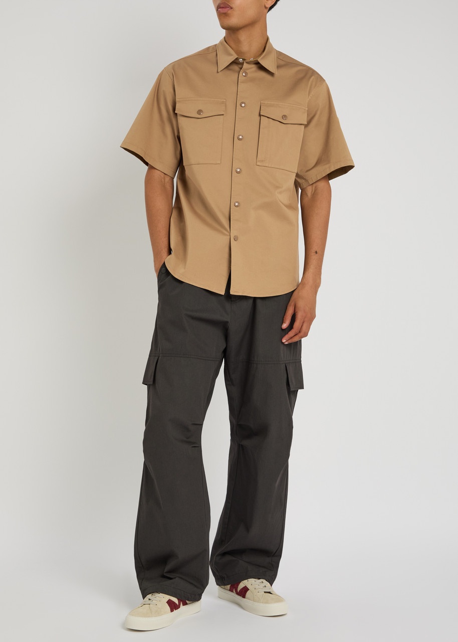 Moncler Western Stretch-cotton Shirt - 4