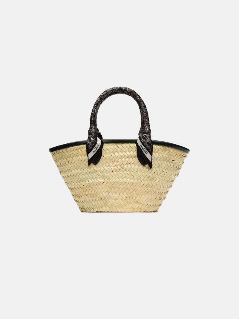 AMIRI WOMEN'S MA RAFFIA MICRO TOTE outlook