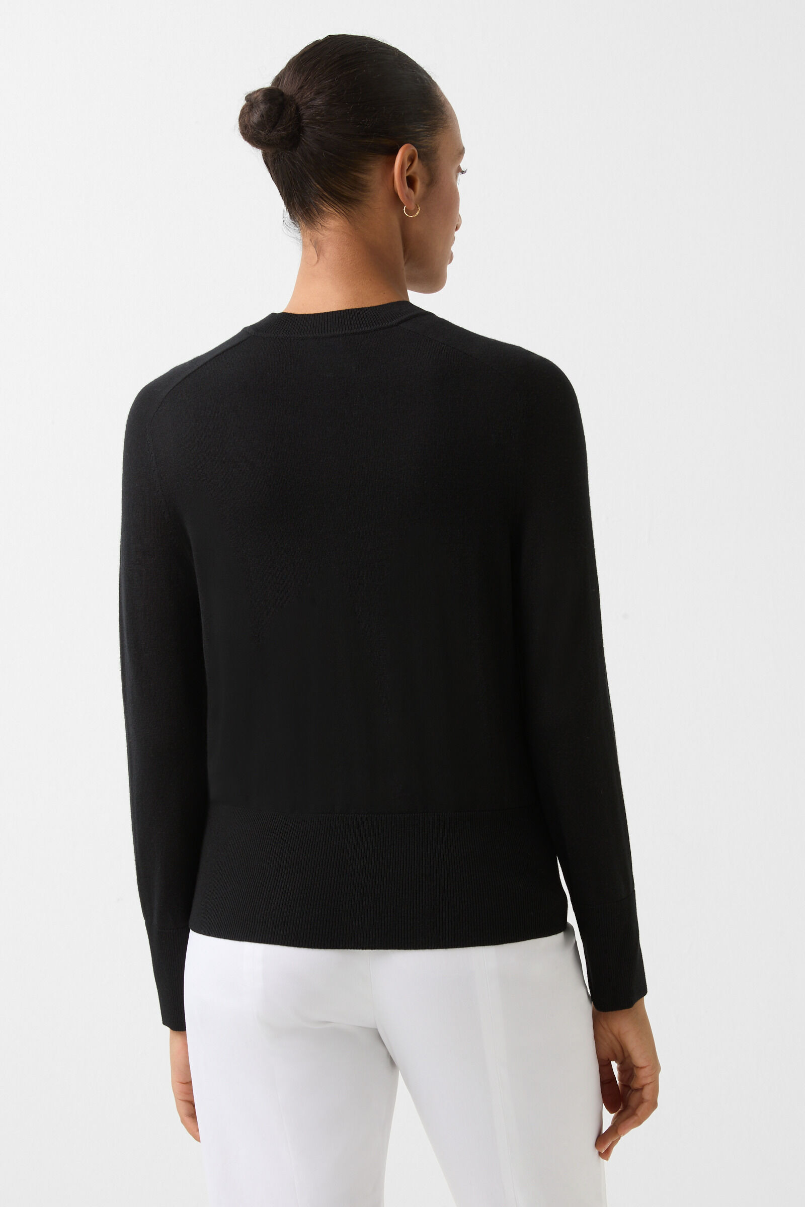Ilma knit jacket in Black - 3