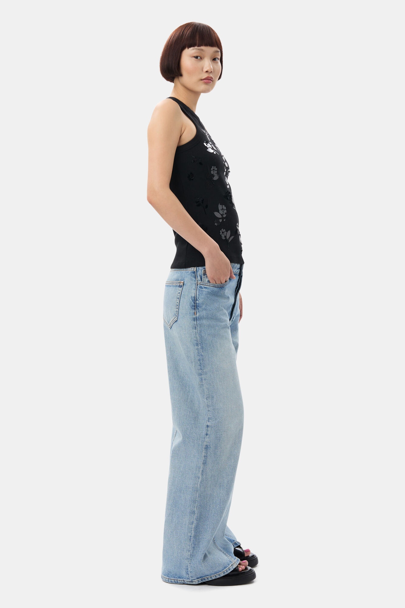 LIGHT BLUE VINTAGE JOEZY JEANS - 4