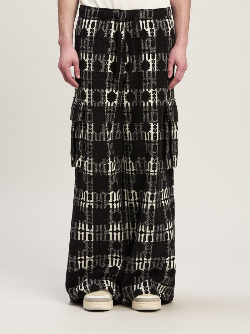 CHECK MONOGRAM PANTS 3
