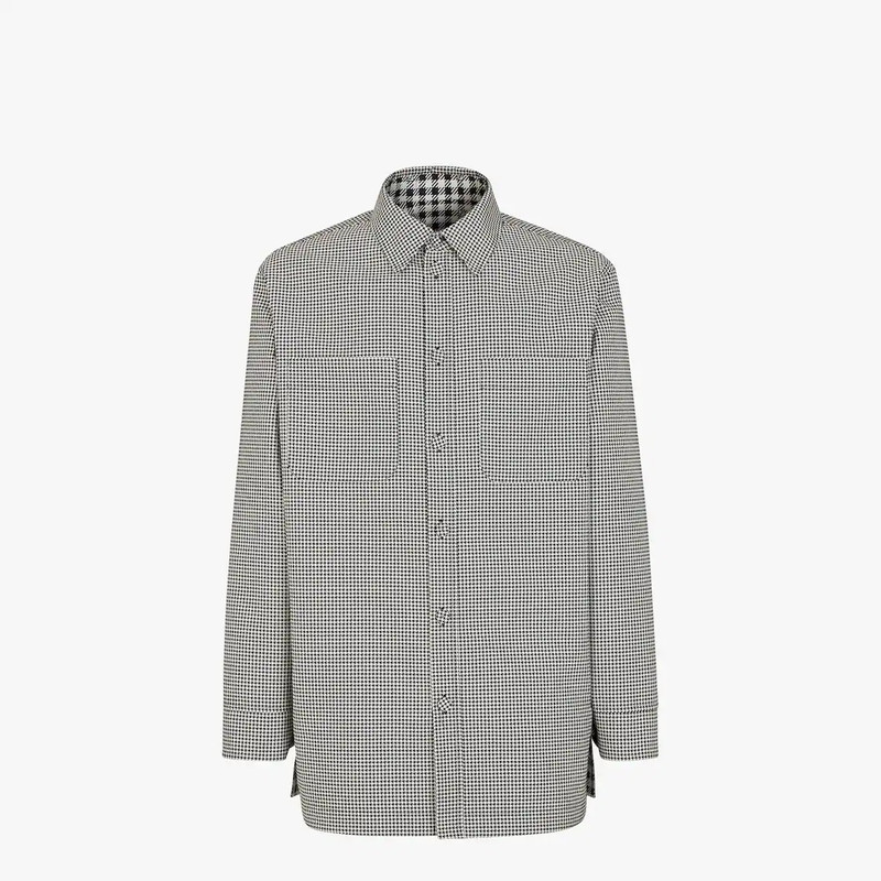 Multicolor nylon blouson 1