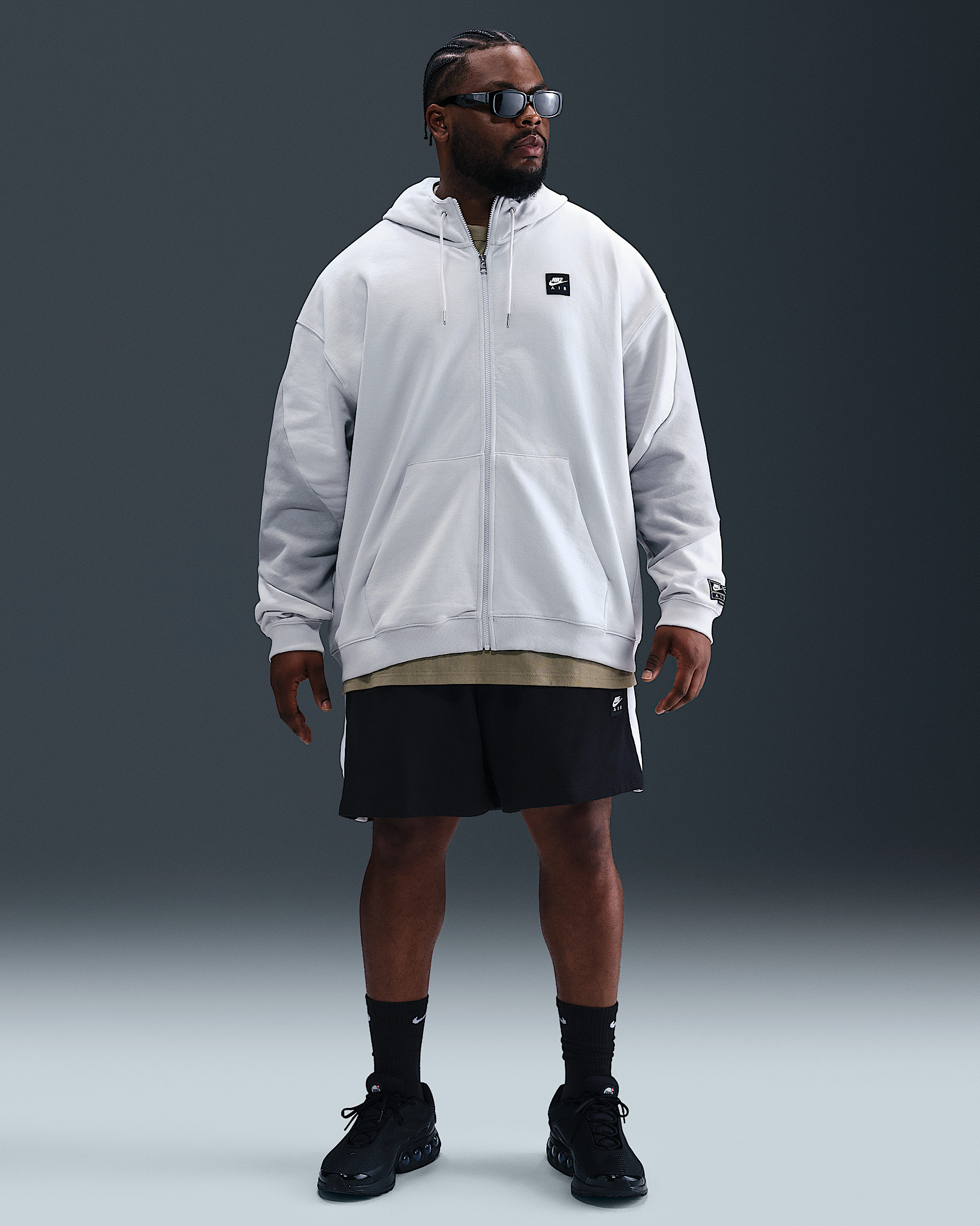 Nike Air Men's Full-Zip Fleece Hoodie - 13