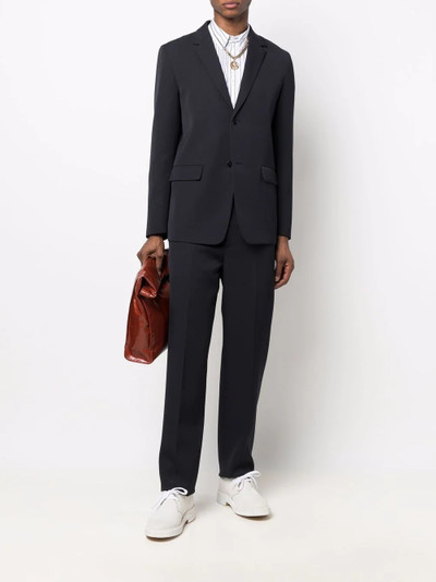 Jil Sander single-breasted suit outlook