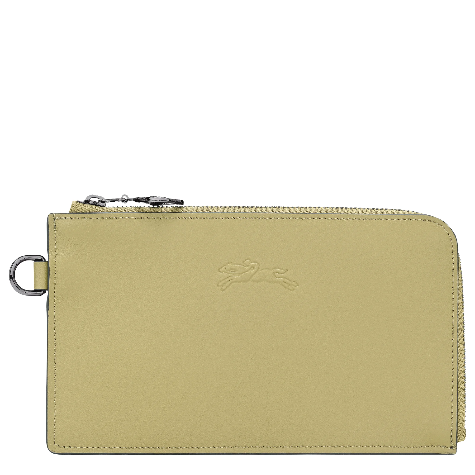 Le Pliage Xtra Pouch Pistachio - Leather - 1