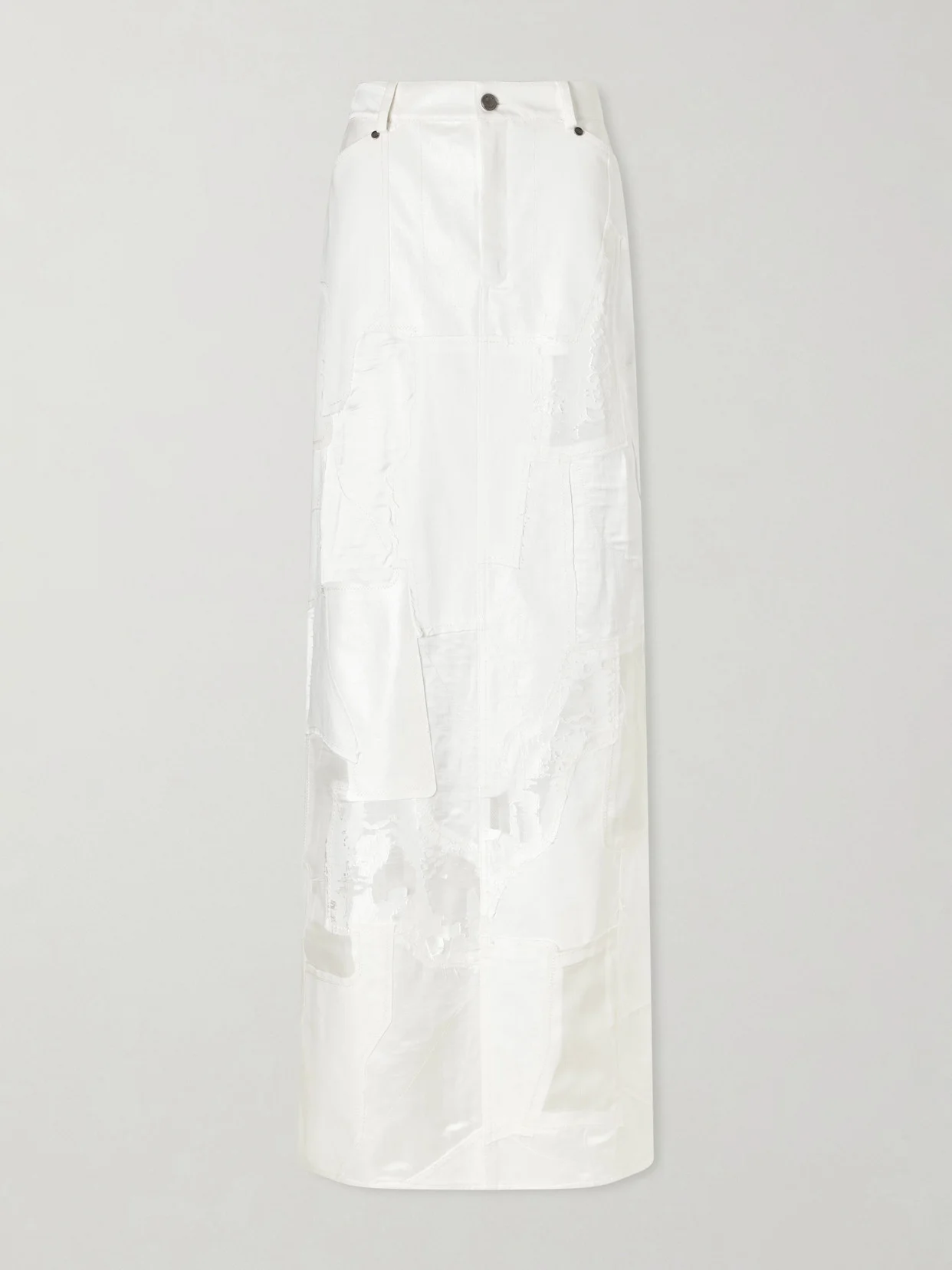 Natallia Cotton Maxi Skirt - 1