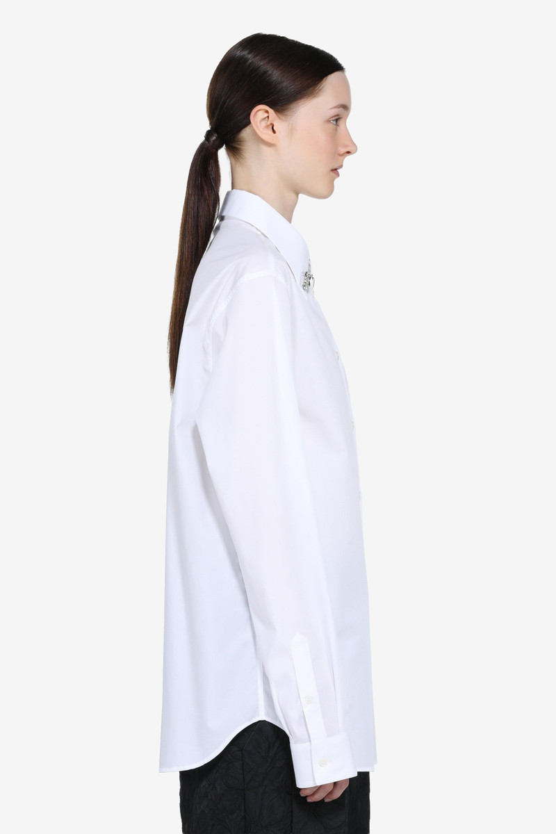SHIRT WITH COLLAR APPLIQUES 4