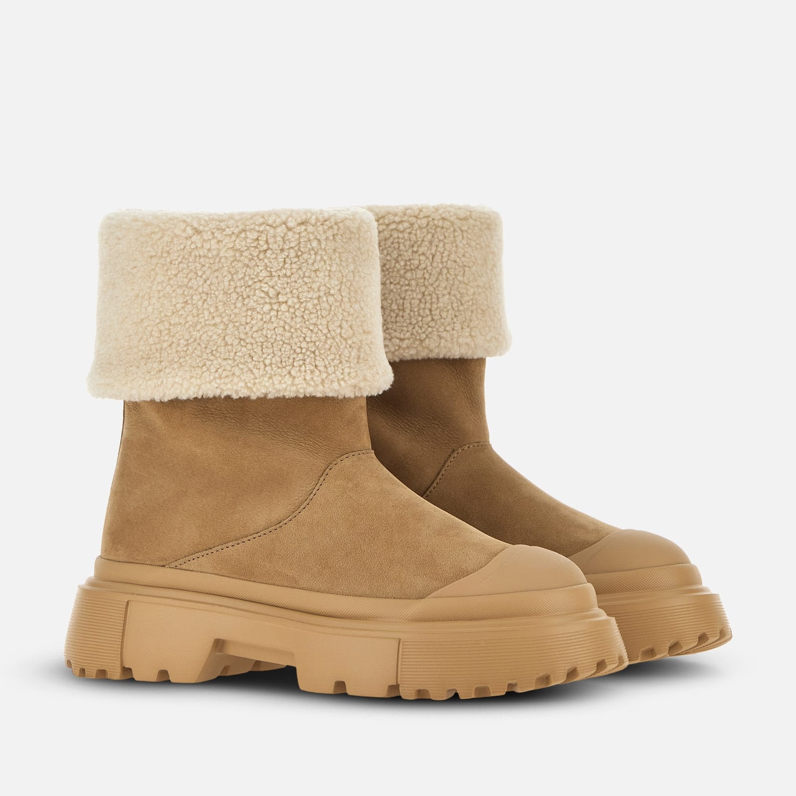 Ankle Boots Hogan H619 Beige - 2
