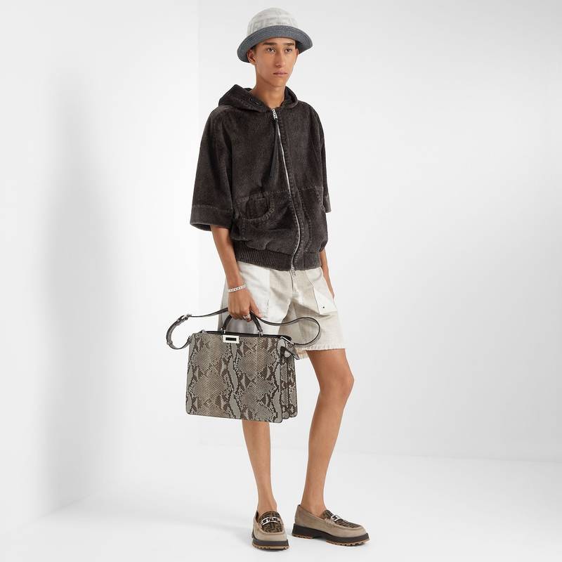FENDI Fendi O’Lock loafers outlook