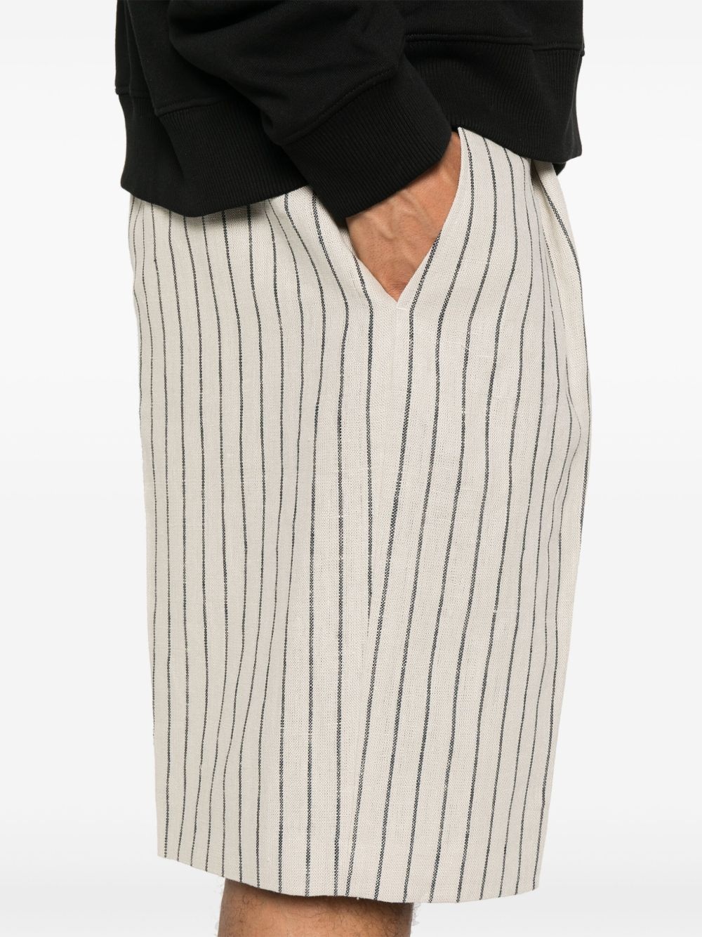 striped shorts - 5